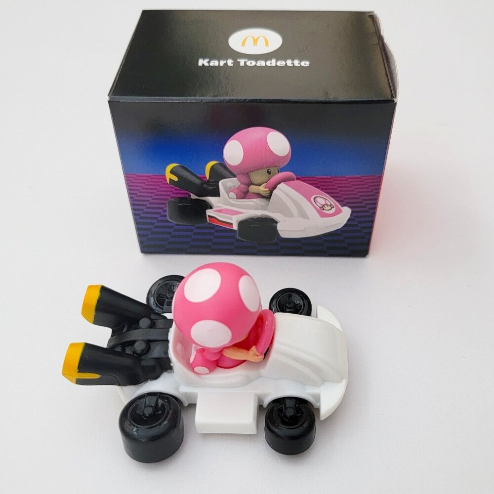 2024 McDONALD'S Toadette - Mario Kart Nintendo HAPPY MEAL Toys, new